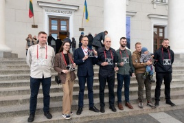 A.Juškevičiaus užfiksuota šventės akimirka. A.Juškevičiaus užfiksuota šventės akimirka.